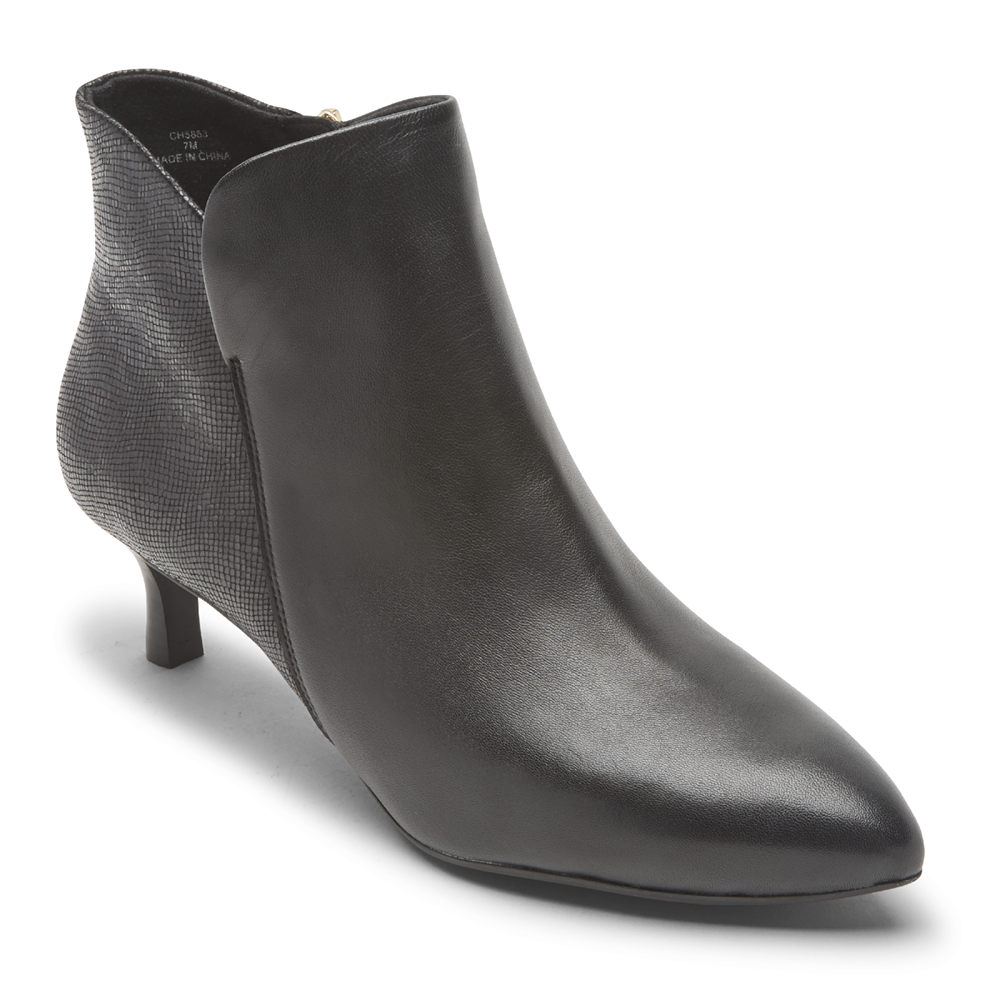 Rockport Støvler Dame Svart - Total Motion Alaiya Ankle - MYDX54839